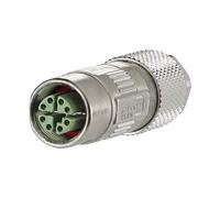 M12 BU8 MF88 - Presa M12, a 8 pin collegabile sul campo