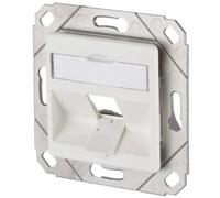 Metz Connect Presa di rete Da incasso Inserto con piastra centrale Non