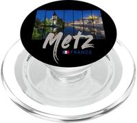 Metz Grand Est Francia tramonto di notte souvenir vintage PopSockets PopGrip per MagSafe