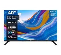 Metz MTE2000Z TV, 40 Pollici, FHD, Televisore, 1920x1080, Dolby Digital, Direct LED, Borderless Design, HDMI, USB, DVB-T/T2, DVB-C, DVB-S/S2 CI+