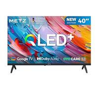METZ QLED 40 Pollici Smart TV FHD MQF7000Z, HDR10, Dolby Audio, Riduzione Luce Blu, Google TV, Googlecast,Tuner DVB-T/T2/C/S/S2/Analogico