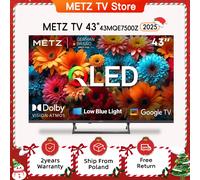 Metz Mqf7500Z Tv Qled Pro Google Tv | 120 Hz Hsr, Memc, Eyecare 5.0, Hdr10+, Dolby Vision, Dolby Atmos, Controllo vocale