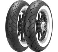 Metzeler ME888 Marathon Ultra Pneumatici 150/80B16 Retro Ampio Bianco Muro #