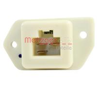 METZGER 0917339 Resistenza, Ventilatore abitacolo per NISSAN