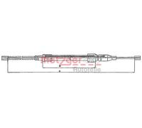 Cavo freno a mano posteriore Sx 10.745 METZGER per VW POLO II DERBY POLO Coupé