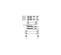 Metzger 105-0786 - Kit Accessori, Ganasce Freno