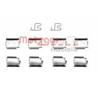 METZGER 109-1246 Kit accessori, Pastiglia freno per CHRYSLER,DODGE,FIAT,JEEP,LAN