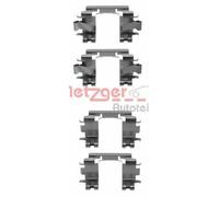 METZGER 109-1257 Kit accessori, Pastiglia freno per HONDA