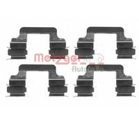 METZGER 109-1610 Kit accessori, Pastiglia freno per ALFA ROMEO,AUDI,BENTLEY,PORS