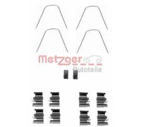 METZGER 109-1651 Kit accessori, Pastiglia freno per MAZDA,SUZUKI