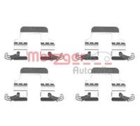 METZGER 109-1766 Kit accessori, Pastiglia freno per AUDI