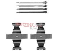 METZGER 109-1803 Kit accessori, Pastiglia freno per MERCEDES-BENZ