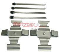METZGER 109-1804 Kit accessori, Pastiglia freno per MERCEDES-BENZ