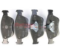 METZGER 1170065 Kit pastiglie freno, Freno a disco per MERCEDES-BENZ