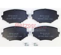 Originale METZGER Kit Pastiglie Freno Freni a Disco 1170515 per Mazda