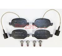 METZGER 1170555 Kit pastiglie freno, Freno a disco per ALFA ROMEO