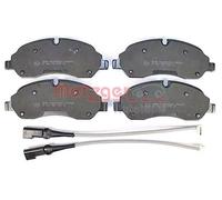 METZGER 1170814 Kit pastiglie freni Anteriore