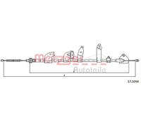 METZGER 17.1098 Cavo comando, Freno stazionamento per TOYOTA