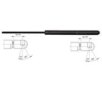 METZGER 2110448 Ammortizatore pneumatico, Cofano bagagli /vano carico per PEUGEO