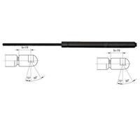METZGER 2110509 Ammortizzatore pneumatico cofano motore 675mm 300N