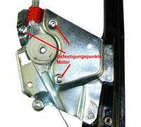 Metzger 2160068 - Alzacristallo