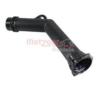 Tubo condotto aria Carter filtro aria Plastica 2401097 METZGER per RENAULT