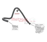 METZGER 2420067 Flessibile radiatore per VW