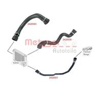 METZGER 2420638 Flessibile radiatore per BMW