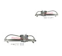 METZGER 2X Alzavetro Elettrico Posteriore Sinistro Destro Per Opel Meriva