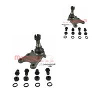 METZGER 2x Giunto di Supporto Guida Anteriore Sinistra Dx per Opel Frontera B 6B