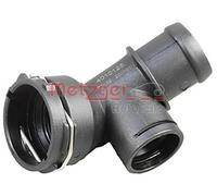 METZGER 4010125 Flangia refrigerante per VW GOLF VI (5K1) TOURAN (1T1, 1T2)