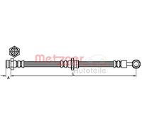 METZGER 4110629 Flessibile del freno per SUZUKI