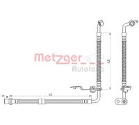 METZGER 4110879 Flessibile del freno per MAZDA