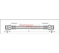 Metzger 4114052 - Flessibile Del Freno