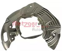 Metzger Autoteile Piastra ancoraggio lamiera paraspruzzi 6115028 Frontale Dx per BMW Serie 5 (E39)