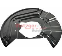 METZGER 6115039 Lamiera paraspruzzi, Disco freno per BMW