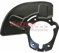 METZGER 6115049 Lamiera paraspruzzi, Disco freno per OPEL