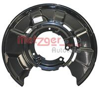 METZGER 6115065 Lamiera paraspruzzi, Disco freno per BMW