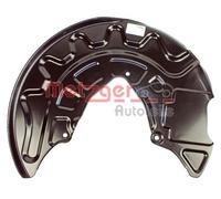 METZGER 6115071 Lamiera paraspruzzi, Disco freno per AUDI,SEAT,SKODA,VW