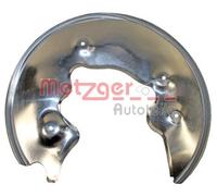 METZGER 6115077 Lamiera paraspruzzi, Disco freno per AUDI