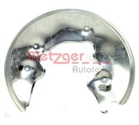 METZGER 6115078 Lamiera paraspruzzi, Disco freno per AUDI