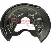 METZGER 6115082 Lamiera paraspruzzi, Disco freno per AUDI,SEAT,SKODA,VW