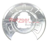 METZGER 6115172 Lamiera paraspruzzi, Disco freno per BMW