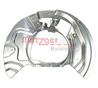 METZGER 6115174 Lamiera paraspruzzi, Disco freno per BMW