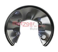 METZGER 6115198 Lamiera paraspruzzi, Disco freno per AUDI
