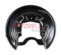 METZGER 6115230 Lamiera paraspruzzi, Disco freno per AUDI,SKODA,VW
