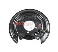METZGER 6115244 Lamiera paraspruzzi disco freno Posteriore Dx