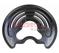 METZGER 6115269 Lamiera paraspruzzi, Disco freno per NISSAN,OPEL,RENAULT
