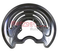 METZGER 6115270 Lamiera paraspruzzi, Disco freno per NISSAN,OPEL,RENAULT