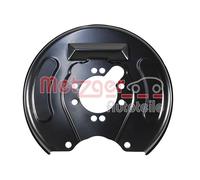 METZGER 6115310 Lamiera paraspruzzi, Disco freno per MITSUBISHI,VOLVO